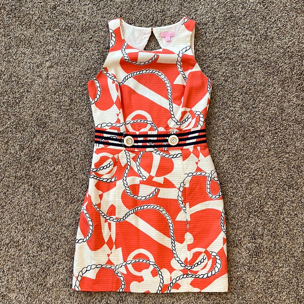Rare Lilly Pulitzer Print Dress